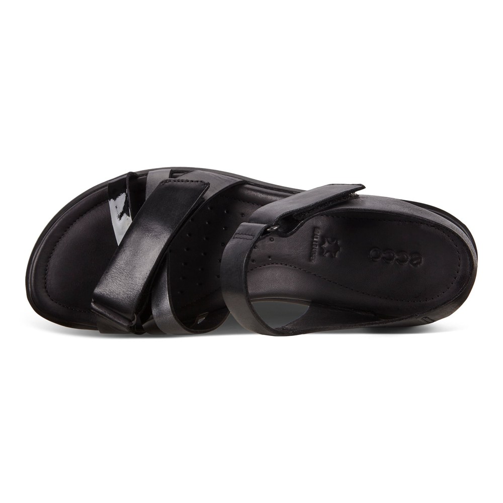 Sandalias Mujer - ECCO Felicia Adjustable Strap - Negros - MTU813270